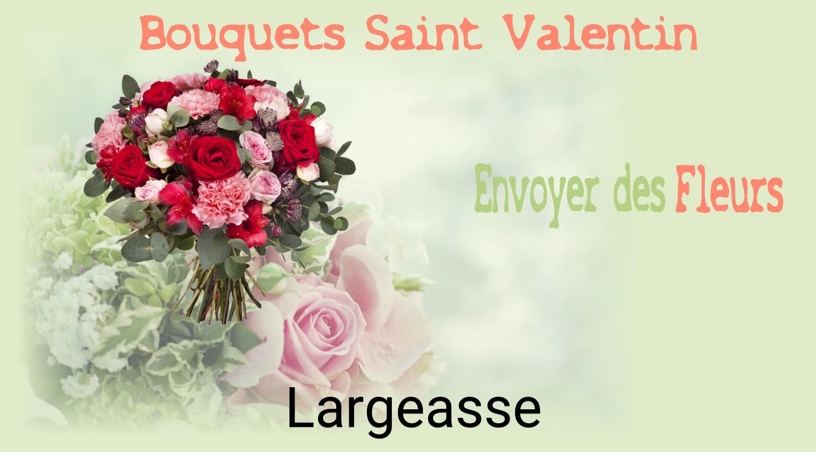 Roses de Saint-Valentin livrées à Largeasse